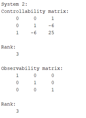 Click to enlarge Output response for System 2