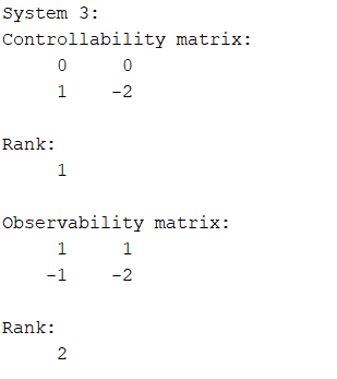 Click to enlarge Output response for System 3