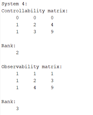 Click to enlarge Output response for System 4