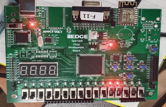 Click to enlarge Case 5: Inputs 010 -> Difference=1, Bout=1